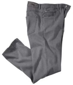 Men's Regular Grey Denim Jeans