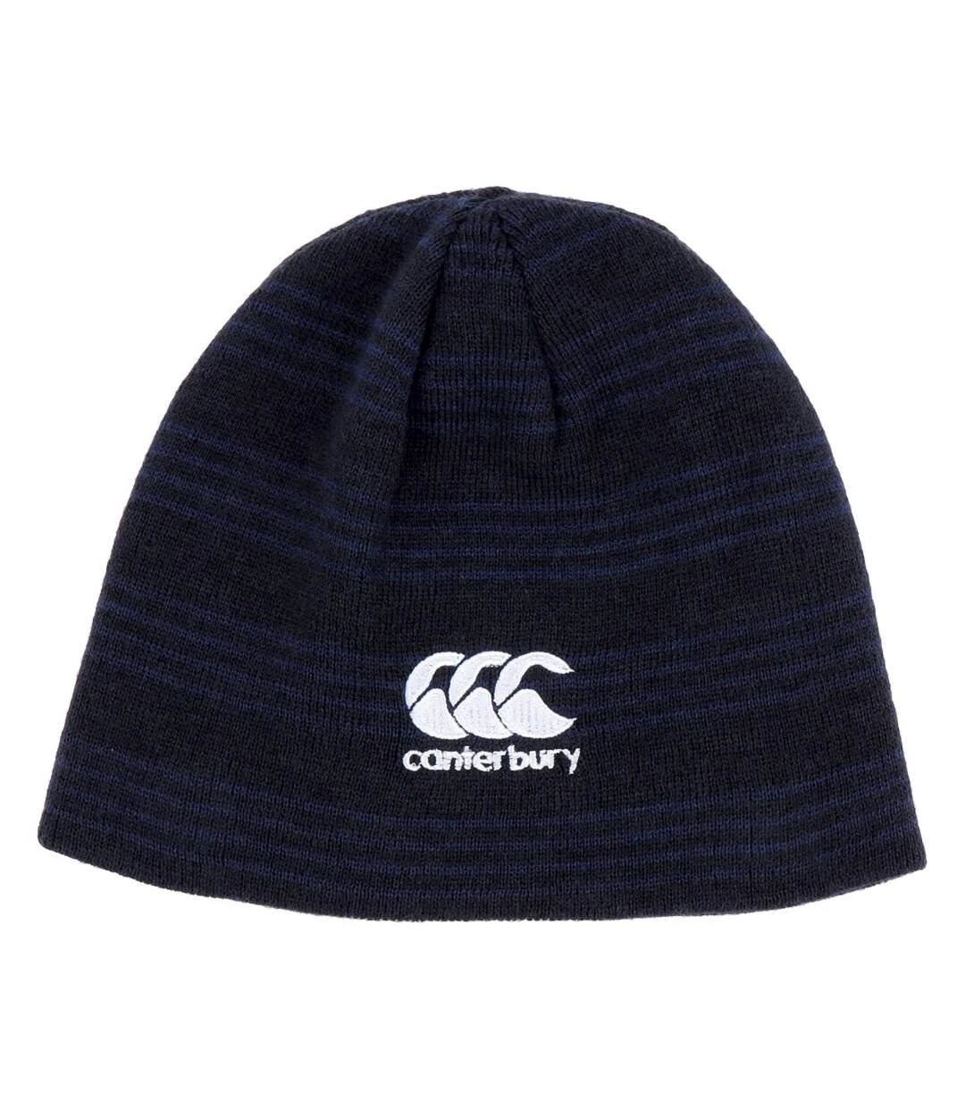 Canterbury Team Mens Winter Beanie Hat (Navy/White) 5 Canterbury Team Mens Winter Beanie Hat (Navy/White) - Image 3