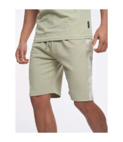 Crosshatch Mens Bellmire Shorts (Sage)