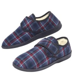 Men's Sherpa-Lined Slippers