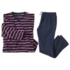 Men's Striped Navy Microfleece Pyjamas 1 Men's Striped Navy Microfleece Pyjamas -Featured Men'S Clothing Stores 92ff199f137c4071ee336ad0fb4f657e
