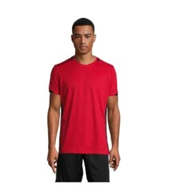 SOLS Mens Classico Contrast Short Sleeve Soccer T-Shirt (Red/Black) -Featured Men'S Clothing Stores 930009D0E1E191759ED99C3469F5FDE7C6A2AE156832FAE378318EA58FE5A618
