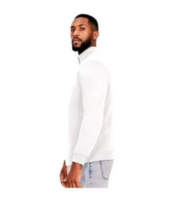 Casual Classics Mens Ringspun Cotton Sweatshirt (White) -Featured Men'S Clothing Stores 9333679B40DC9BB713A080CD1E3C48498BD12A8C009E9C3ED3E9B359C22E98C6