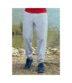 Fruit Of The Loom Mens Elasticated Cuff Jog Pants/Jogging Bottoms (Heather Gray) -Featured Men'S Clothing Stores 94F114B8C9AC0A19B257E5B85B5E3521A39A5AE69477B300A041DA69FD9D644F
