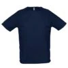 SOLS Mens Sporty Short Sleeve Performance T-Shirt (French Navy)