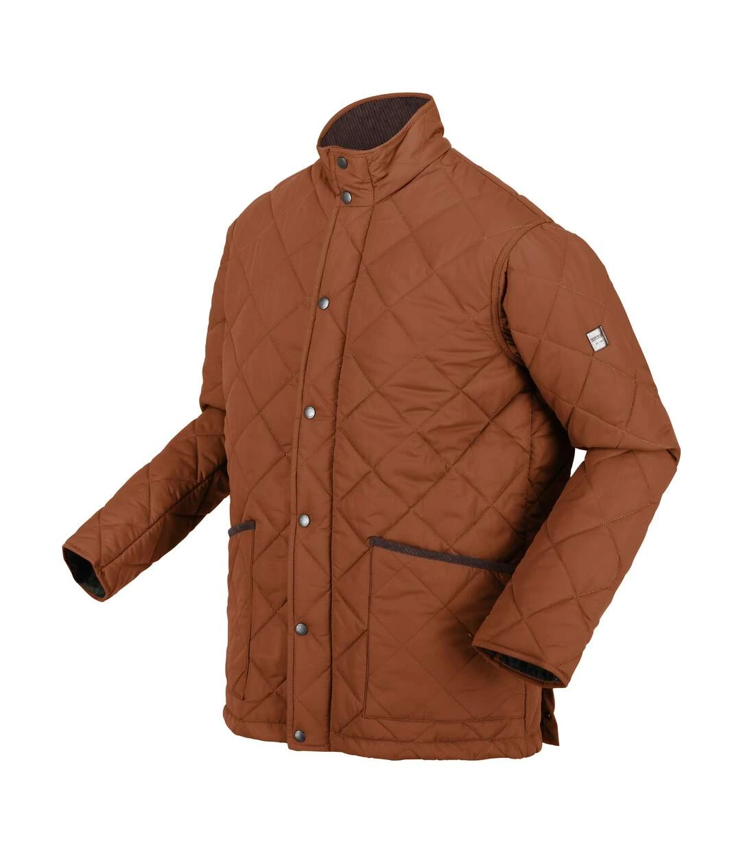 Regatta Mens Londyn Quilted Insulated Jacket (Gingerbread) 6 Regatta Mens Londyn Quilted Insulated Jacket (Gingerbread) - Image 4