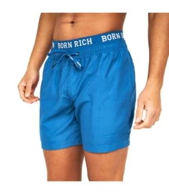 Born Rich Mens Zlatan Swim Shorts (Mazarine Blue)