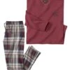 Men's Burgundy Checked Jersey Pyjamas 2 Men's Burgundy Checked Jersey Pyjamas -Featured Men'S Clothing Stores 989fef2d9cc587c7267f67a37f44c309