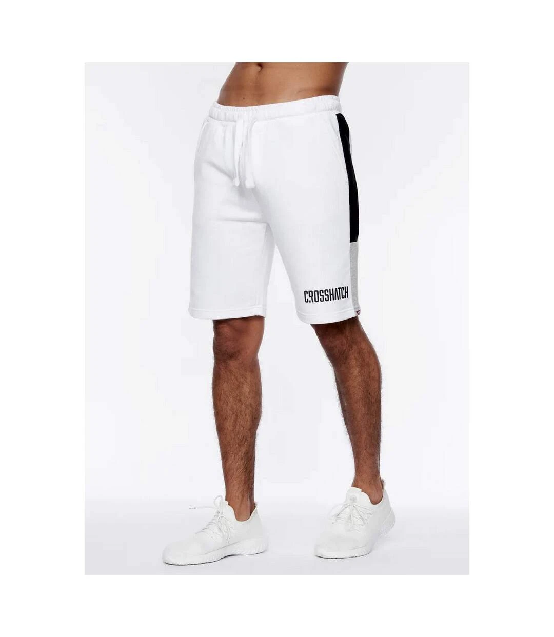 Crosshatch Mens Cramsures Shorts (White) 5 Crosshatch Mens Cramsures Shorts (White) - Image 3