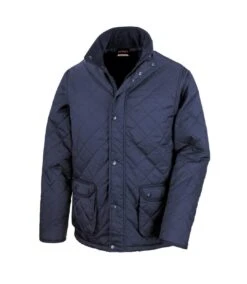 Result Mens Urban Cheltenham Water Repellent Jacket (Navy Blue)