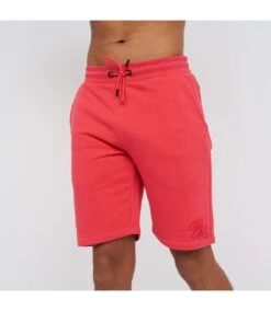 Born Rich Mens Barreca Sweat Shorts (Pink)