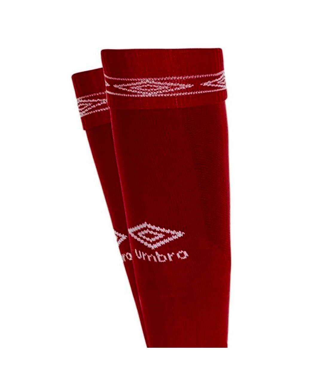 Umbro Diamond Football Socks (Vermillion/White) 5 Umbro Diamond Football Socks (Vermillion/White) - Image 3