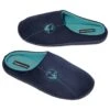 Men's Faux-Suede Slippers - Navy Blue 2 Men's Faux-Suede Slippers - Navy Blue -Featured Men'S Clothing Stores 9c91207d9e4116835a9d8b9108850870