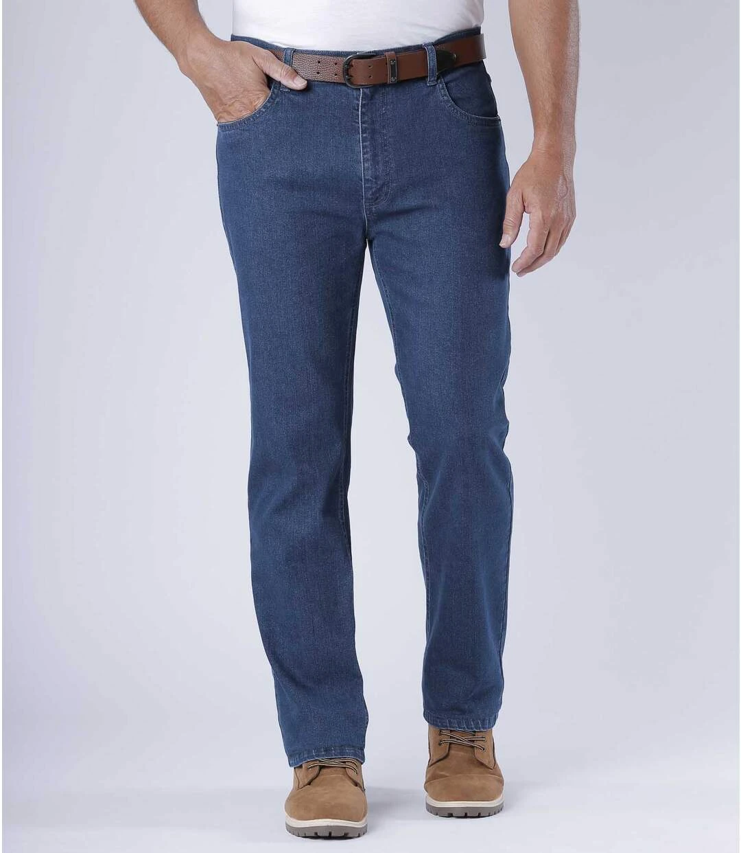 Men's Regular Stretch Jeans 5 Men's Regular Stretch Jeans - Image 3