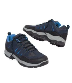 Men's Navy All-Terrain Walking Shoes - Water-Repellent