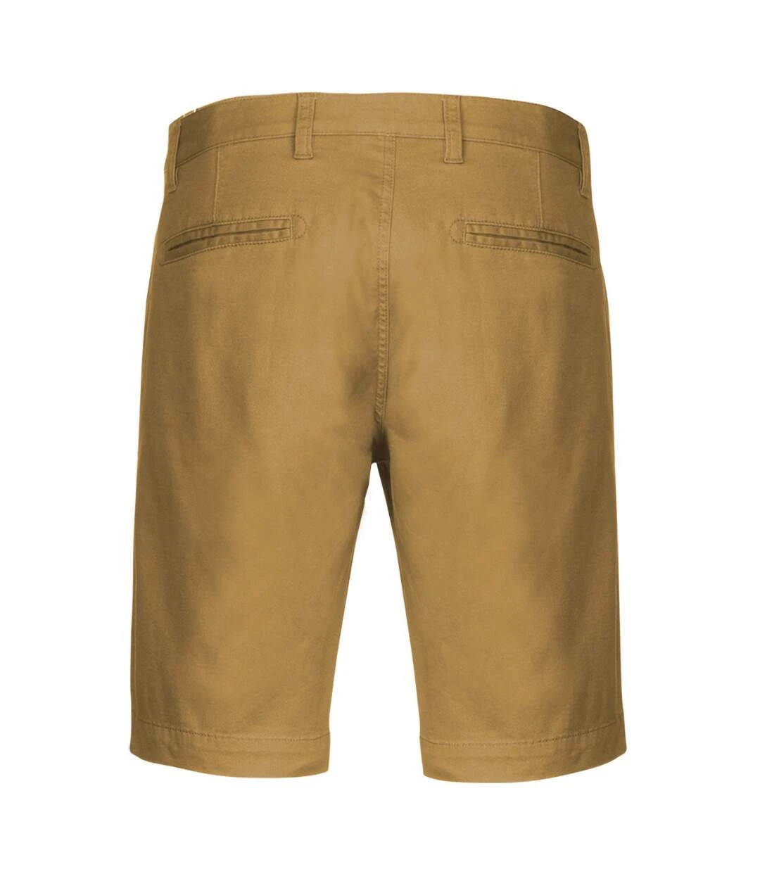 Kariban Mens Chino Bermuda Shorts (Camel) 4 Kariban Mens Chino Bermuda Shorts (Camel) - Image 2