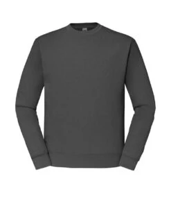 Fruit Of The Loom Mens Classic Drop Shoulder Sweatshirt (Light Graphite)
