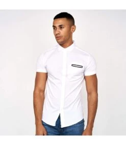 Born Rich Mens Karim Shirt (Black)