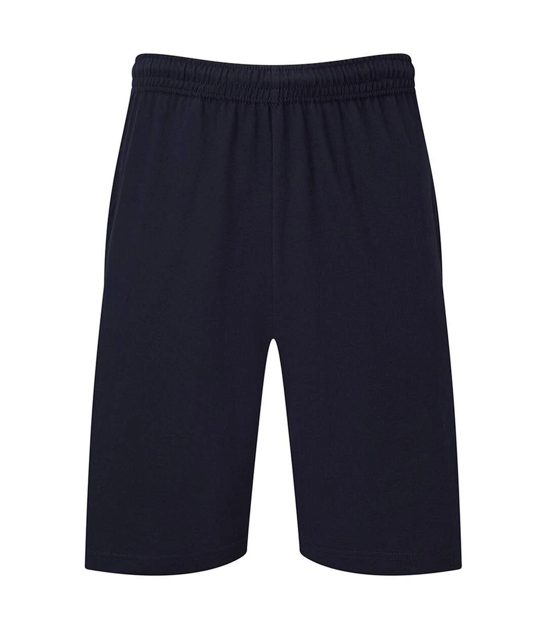 Fruit Of The Loom Mens Iconic 195 Jersey Shorts (Deep Navy) 3 Fruit Of The Loom Mens Iconic 195 Jersey Shorts (Deep Navy)