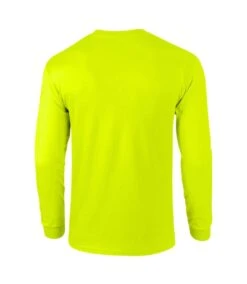 Gildan Mens Plain Crew Neck Ultra Cotton Long Sleeve T-Shirt (New Safety Green) -Featured Men'S Clothing Stores A25137661935C85C06774EEDF145BE5843C9F0B4CF8B34BD0EC4C58D95CF50B6