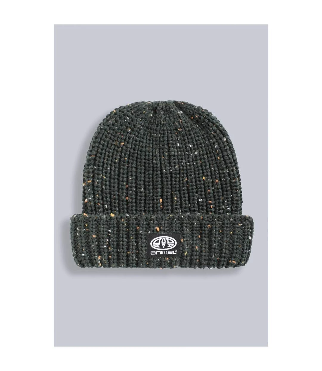 Animal Mens Otto Chunky Knit Recycled Beanie (Green) 3 Animal Mens Otto Chunky Knit Recycled Beanie (Green)