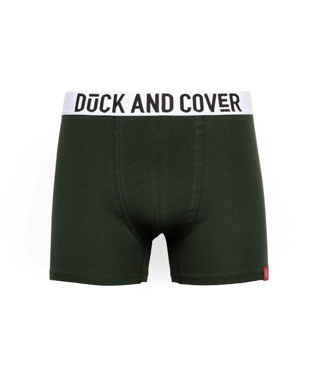 Duck And Cover Mens Galton Boxer Shorts (Pack Of 2) (Green/Blue) 6 Duck And Cover Mens Galton Boxer Shorts (Pack Of 2) (Green/Blue) - Image 4
