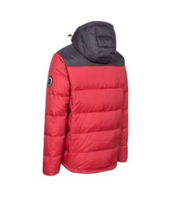 Trespass Mens Cavanaugh DLX Down Jacket (Merlot)