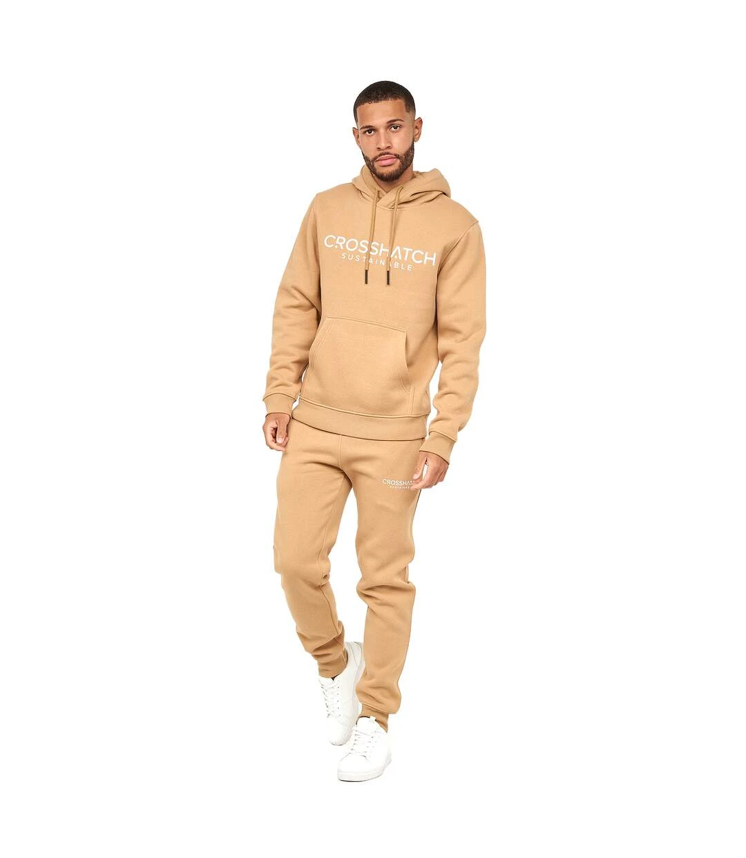 Crosshatch Mens Noma Tracksuit (Linen) 3 Crosshatch Mens Noma Tracksuit (Linen)
