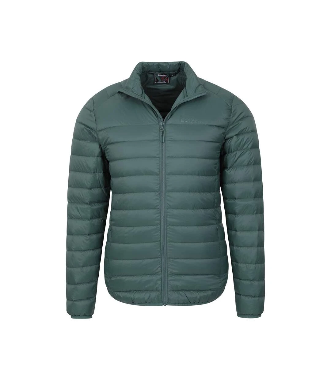 Mountain Warehouse Mens Featherweight II Down Jacket (Green) 6 Mountain Warehouse Mens Featherweight II Down Jacket (Green) - Image 4