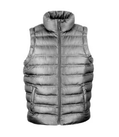 Result Mens Ice Bird Padded Bodywarmer / Gilet Jacket (Frost Gray)