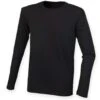 Skinnifit Mens Feel Good Long Sleeved Stretch T-Shirt (Black) 2 Skinnifit Mens Feel Good Long Sleeved Stretch T-Shirt (Black) -Featured Men'S Clothing Stores A9EB2B38622FE58BCC6187D329EAB83C26193062B7388959B32CEAA6CFA08BCB