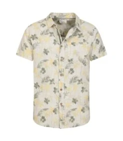Mountain Warehouse Mens Tropical Short-Sleeved Shirt (Khaki) -Featured Men'S Clothing Stores AAD48384FDFFB028E42FEDC3AA9F704DC38DA068BD33B5773FA994958BCAD42F