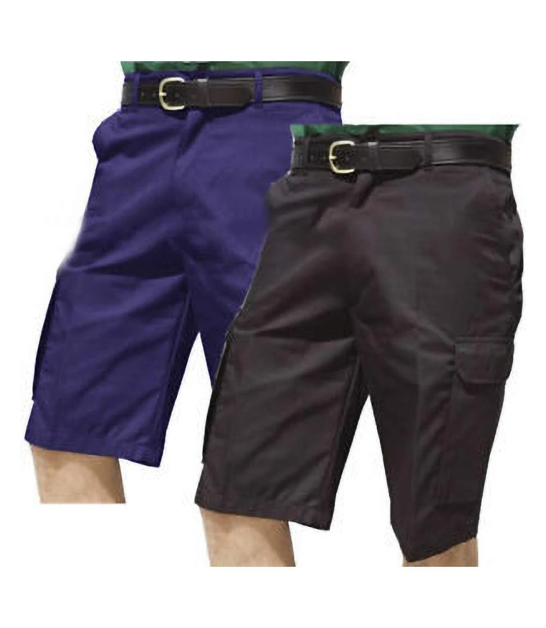 Warrior Mens Cargo Work Shorts (Black) 4 Warrior Mens Cargo Work Shorts (Black) - Image 2