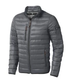 Elevate Mens Scotia Light Down Jacket (Steel Gray)