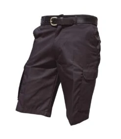 Warrior Mens Cargo Work Shorts (Black)