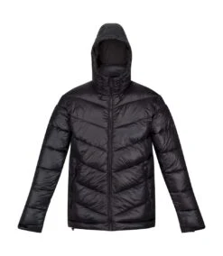 Regatta Mens Toploft II Hooded Padded Jacket (Black)