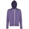 Awdis Mens Heather Lightweight Hooded Sweatshirt / Hoodie / Zoodie (Purple Heather) -Featured Men'S Clothing Stores B033DA544D3096E6733801BA36C913B9E43304BDD374E8E6F4BA7C4355295105