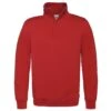 B&C Mens ID.004 1/4 Zip Sweatshirt (Red) -Featured Men'S Clothing Stores B07ED8CB8DFECB094C3DF156B918610CCEB3E48ADE13668239DA1DB534F02196