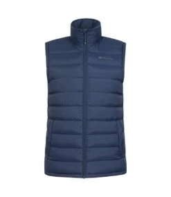 Mountain Warehouse Mens Seasons II Padded Vest (Navy)