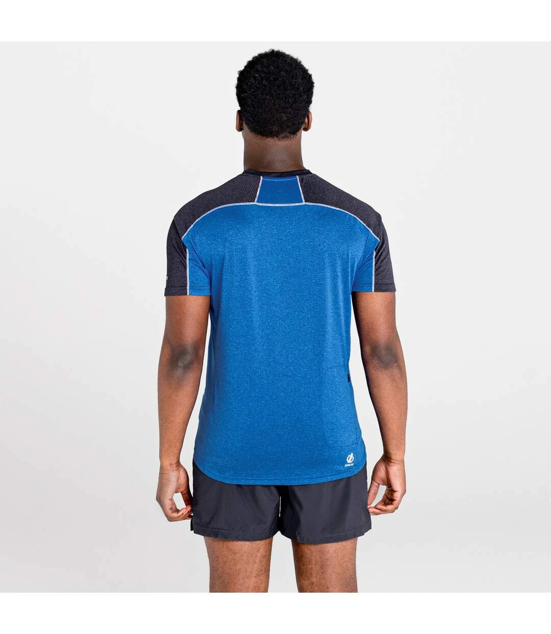 Dare 2B Mens Aces II Jersey (Petrol Blue/Methyl Blue) 6 Dare 2B Mens Aces II Jersey (Petrol Blue/Methyl Blue) - Image 4