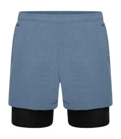 Dare 2B Mens Recreate II 2 In 1 Shorts (Stellar Blue)