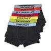Mens Days Of The Week Boxer Shorts / Underwear (Pack Of 7) (Black) -Featured Men'S Clothing Stores B4BBCA6C0D1E52C63F3D57BF12F5C3FA4263535B81A9CB17B43528CFC9D2F07C