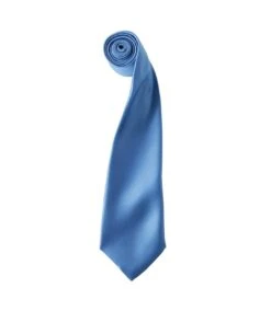 Premier® Premier Mens Plain Satin Tie (Narrow Blade) (Natural) (One Size)