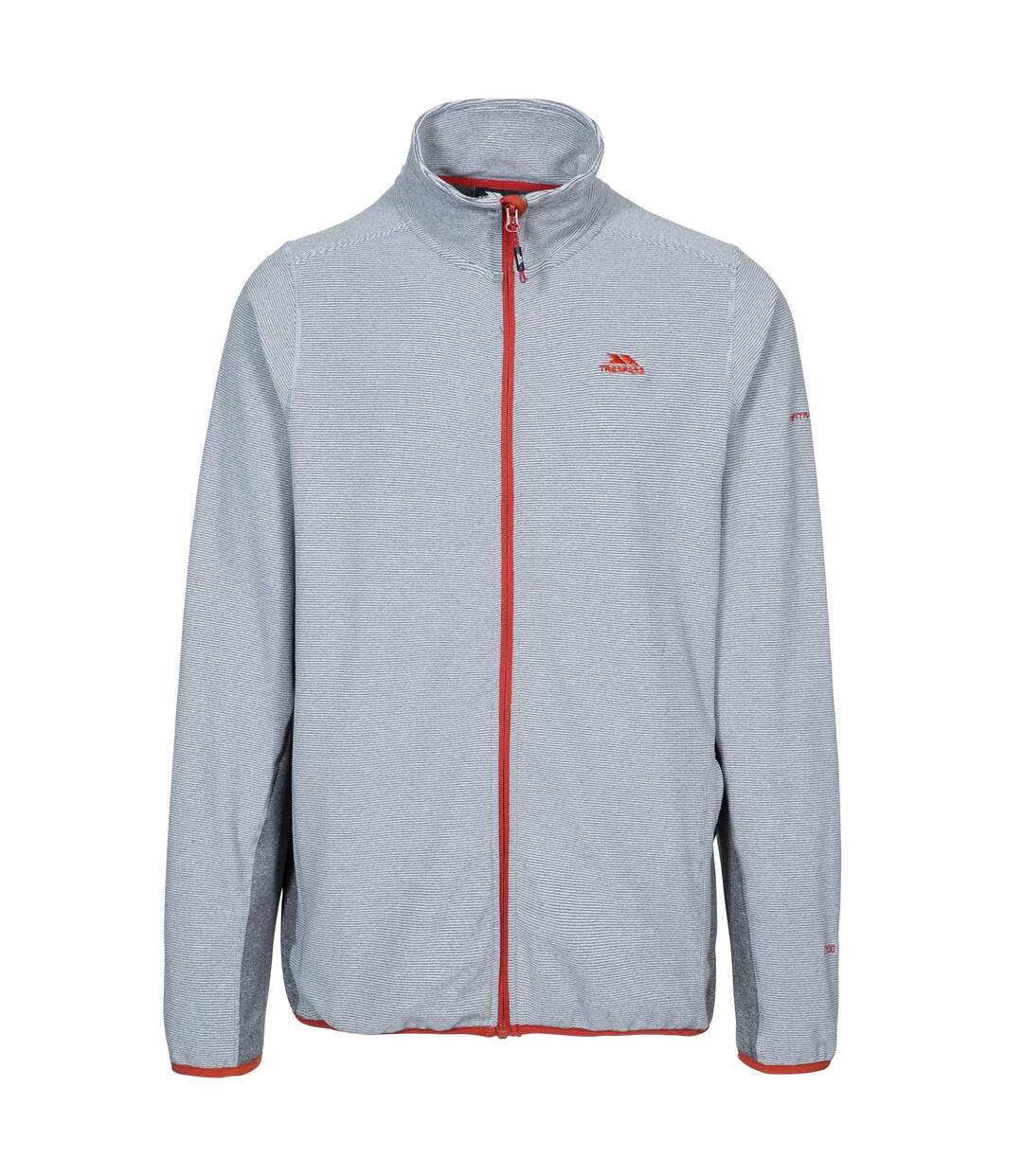 Trespass Mens Mirth Fleece Jacket (Carbon Stripe) 3 Trespass Mens Mirth Fleece Jacket (Carbon Stripe)