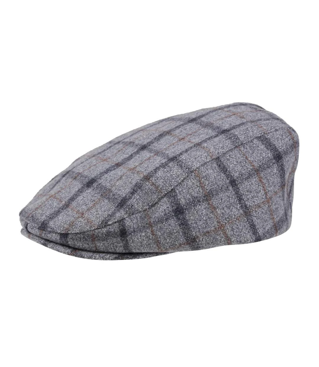Regatta Mens Acre Checked Tweed Driving Cap (Gray) 3 Regatta Mens Acre Checked Tweed Driving Cap (Gray)