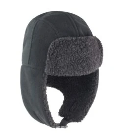 Result Mens Winter Thinsulate Sherpa Hat (Black)