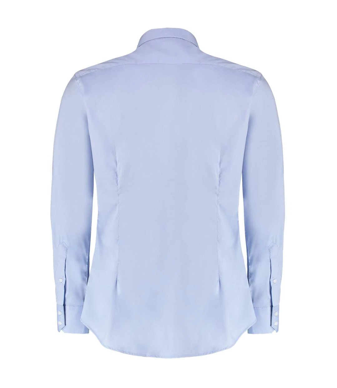 Kustom Kit Mens Oxford Stretch Slim Long-Sleeved Shirt (Light Blue) 4 Kustom Kit Mens Oxford Stretch Slim Long-Sleeved Shirt (Light Blue) - Image 2