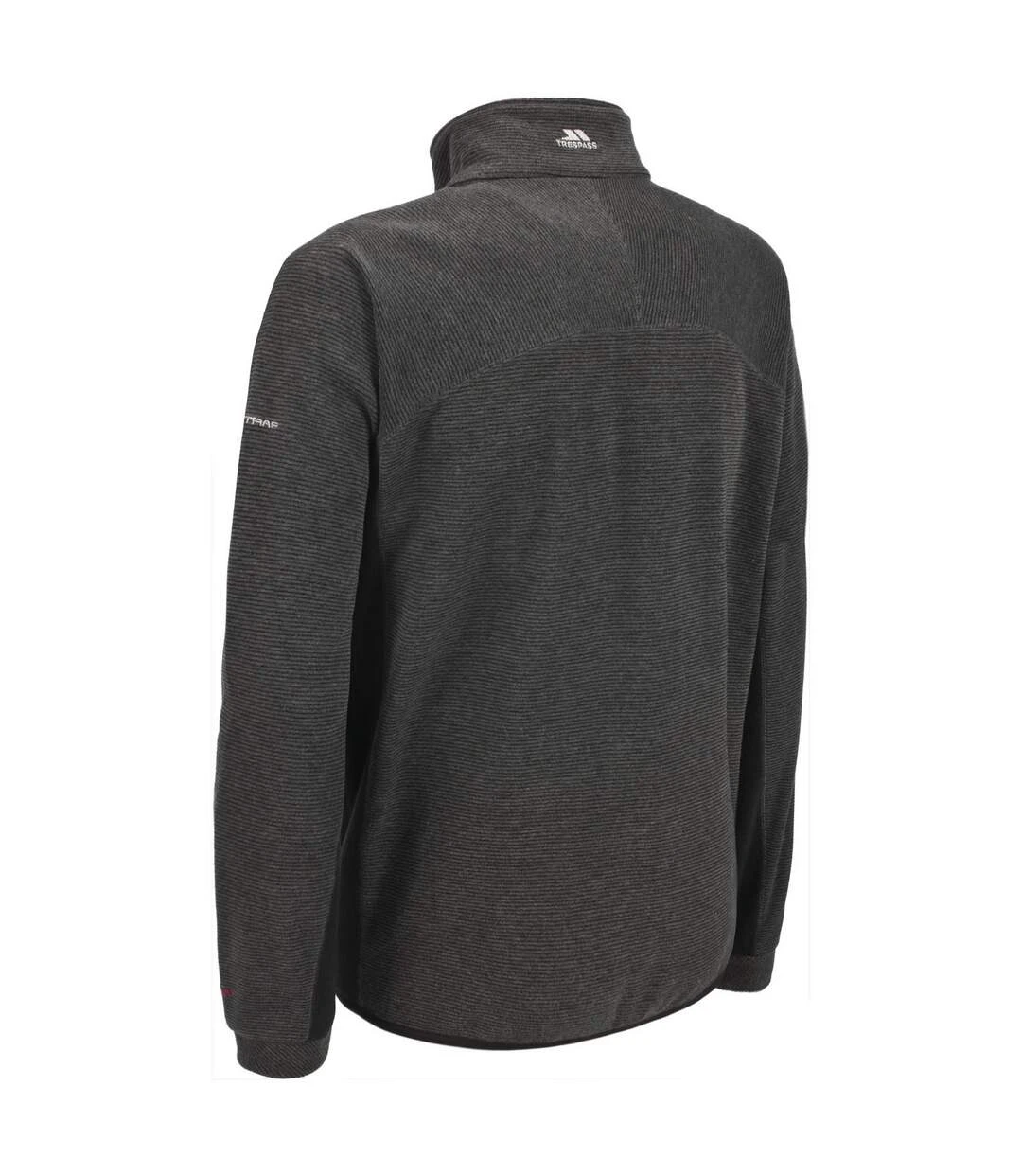 Trespass Mens Jynx Full Zip Fleece Jacket (Black) 5 Trespass Mens Jynx Full Zip Fleece Jacket (Black) - Image 3
