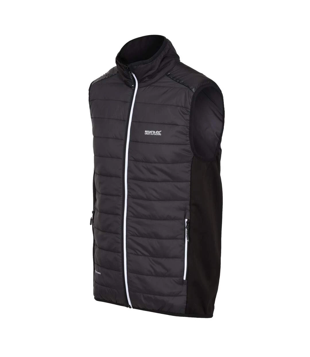 Regatta Mens Halton VII Padded Vest (Ash/Black) 5 Regatta Mens Halton VII Padded Vest (Ash/Black) - Image 3