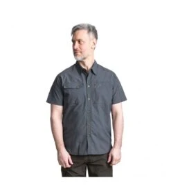 Trespass Mens Lowrel Short Sleeve Travel Shirt (Carbon) 7 Trespass Mens Lowrel Short Sleeve Travel Shirt (Carbon) -Featured Men'S Clothing Stores B8F7D4FECCAE0E7726EBFF9CEC8C3984C9A964DEA99684EE2028C9E916400A21